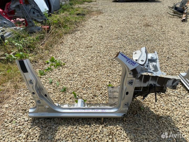 Б/У стойка кузова с порогом правый Chevrolet Aveo