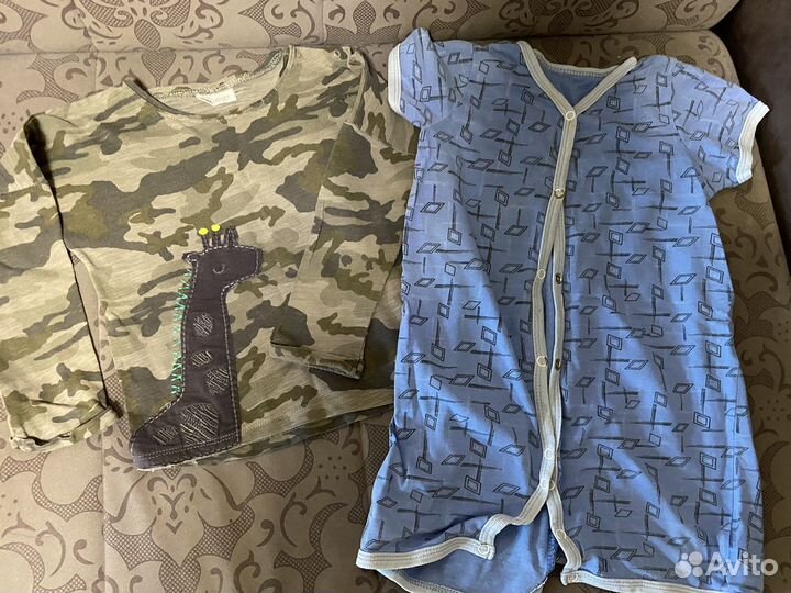Вещи детские на мальчика, 6 мес.-1,5 года
