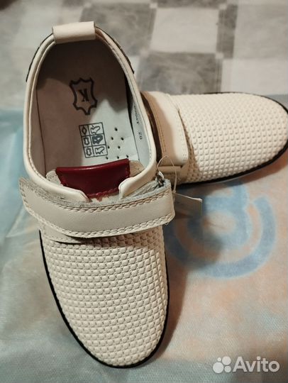 Мокасины для мальчика 28 размер кожаные