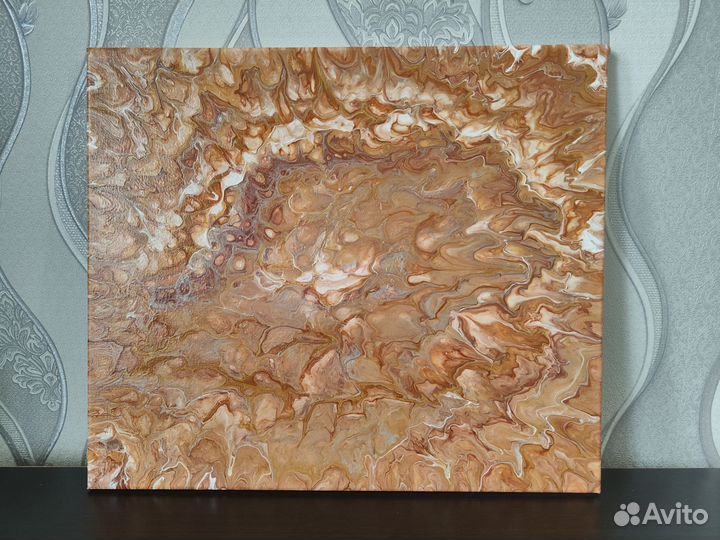 Абстрактная картина акрил