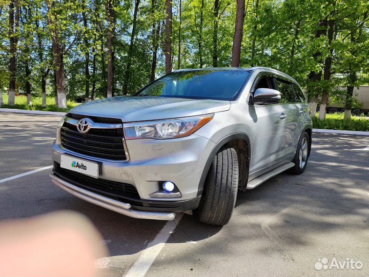 Toyota Highlander 3.5 AT, 2014, 230 000 км