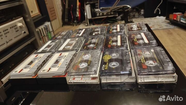 Аудиокассеты TDK разные 15 шт. Japan