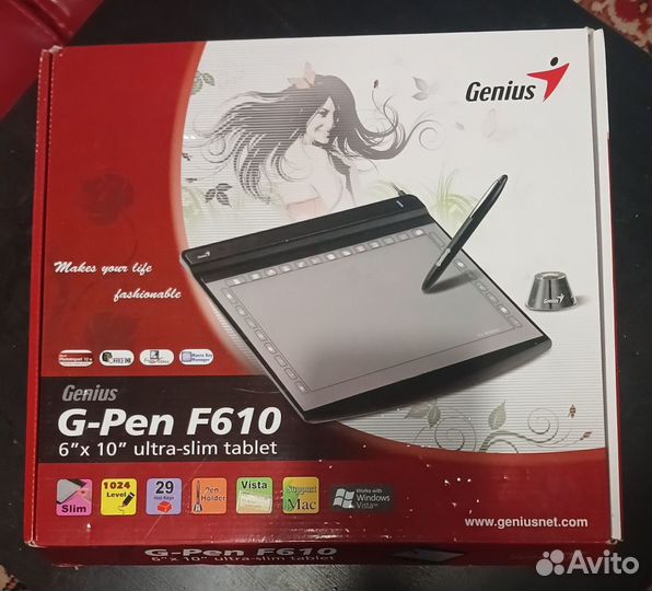 Графический планшет Genius G-Pen F610