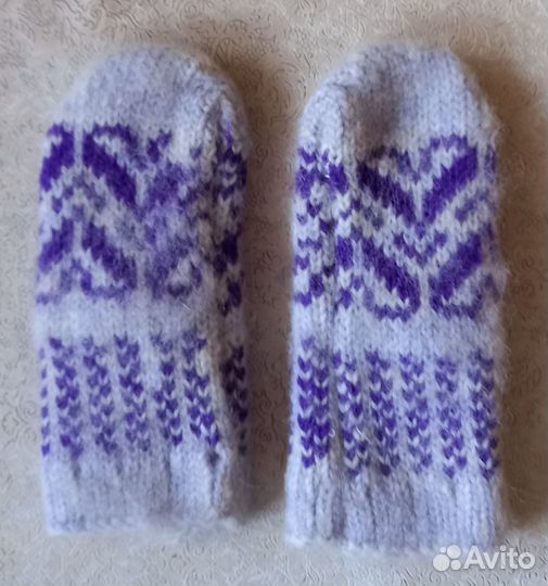 Тёплые варежки, руковицы для мальчика