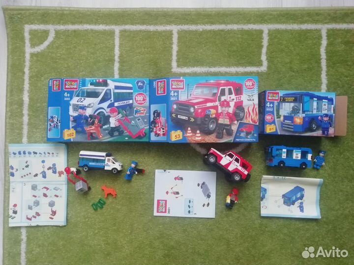 Конструктор 9штук