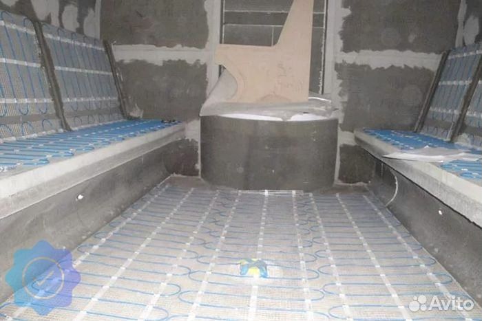 Анатомический лежак для хамама