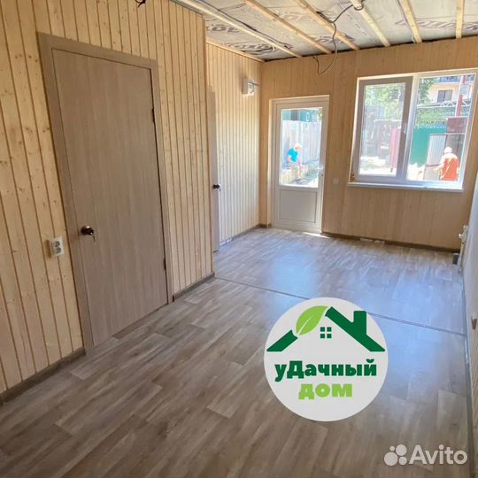 Каркасный дом размером 7м х 5м (70 м²)