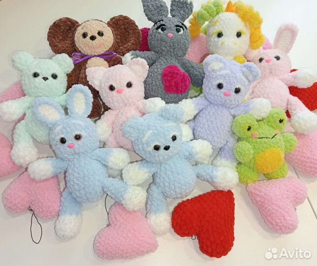 Игрушки плюшевые