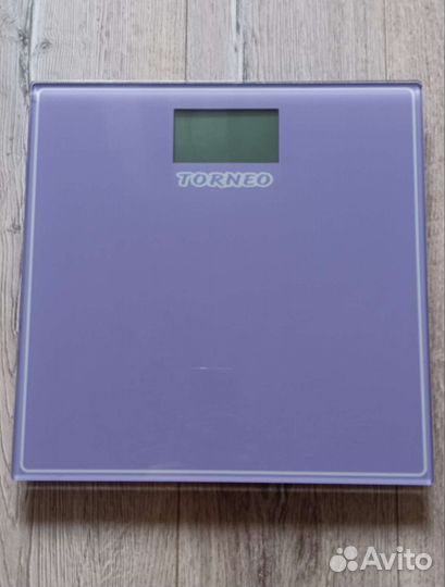 Весы напольные, Torneo, цвет сиреневый
