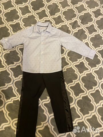 Костюм комплект рубашка и брюки 98