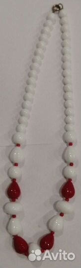 Бусы СССР стекло