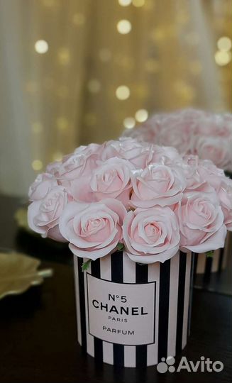 Букет из мыльных цветов