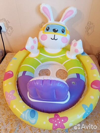 Детский надувной плавательный круг