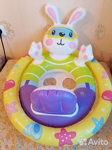 Детский надувной плавательный круг