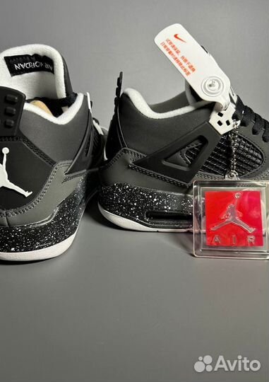 Кроссовки Air Jordan 4 Retro Fear Pack Люкс