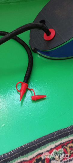 Насос ножной Intex для матраса, лодки, кругов