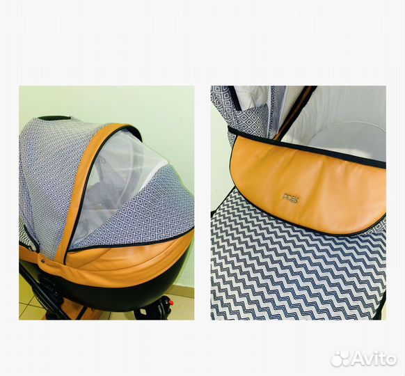 Коляска 3в1 Anex Sport Foxy Verdi эко-кожа