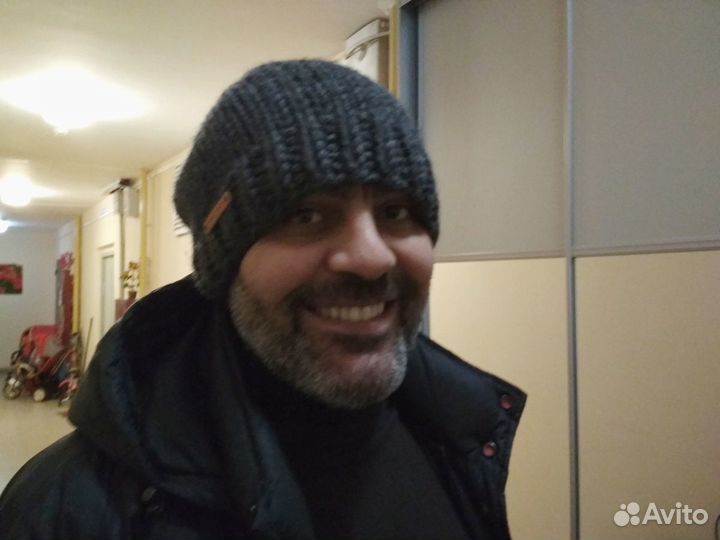 Шапка бини мужская