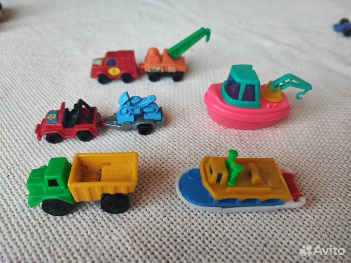 Игрушки из киндер сюрприза 90 х годов