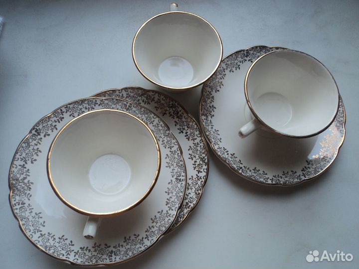 Костяной фарфор Франция, кофе