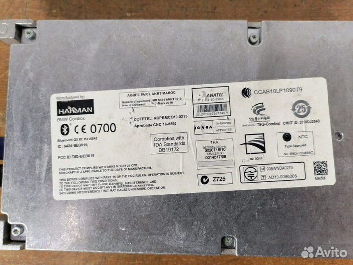 Блок управления Bluetooth Bmw 5-Series F10 N20B20B