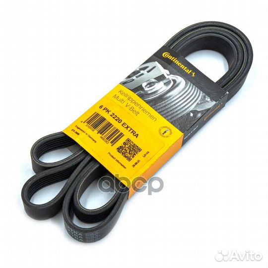 Ремень поликлиновой 6PK2220extra ContiTech