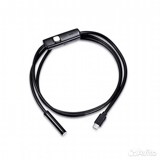 Эндоскоп, гибкий, водонепрон IP67, 5,5мм, регулир