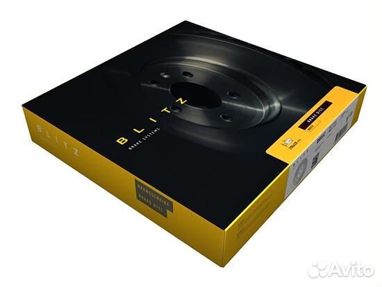 Диск тормозной перед