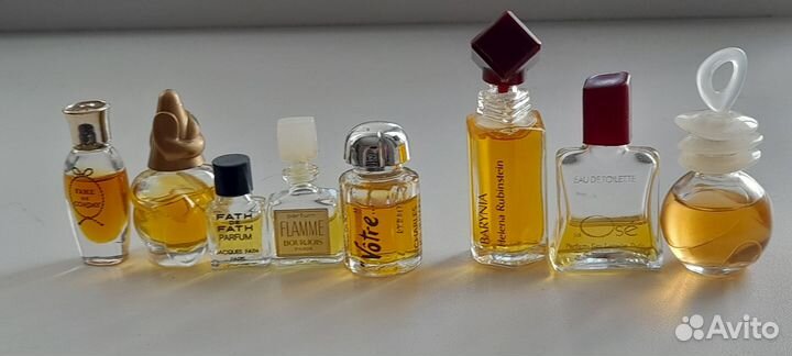 Винтажные миниатюры духов