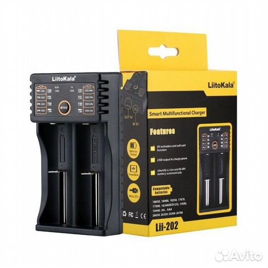 Зарядное устройство LiitoKala Lii-202 Power Bank