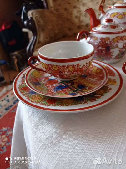 Чайный старый сервиз