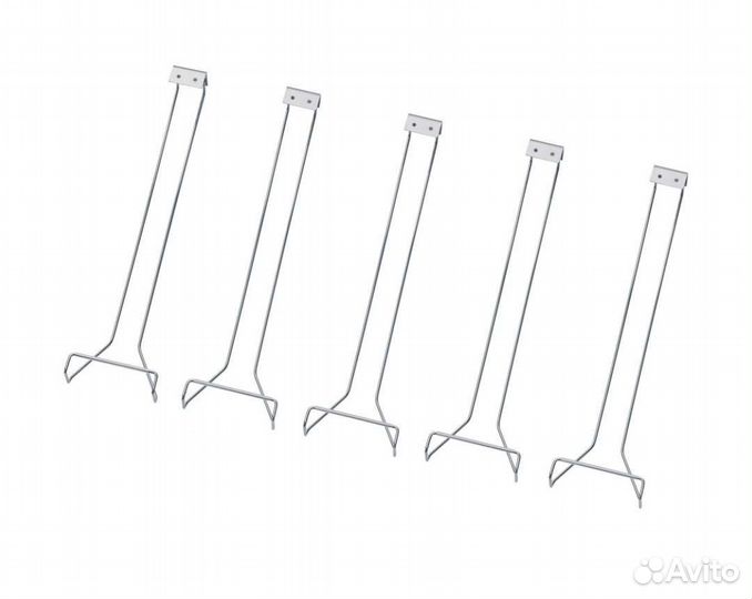 Бесто Держатель для бокалов, хромированный,5 шт