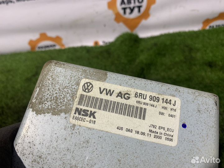 Электроусилитель руля эур Volkswagen Polo Sedan