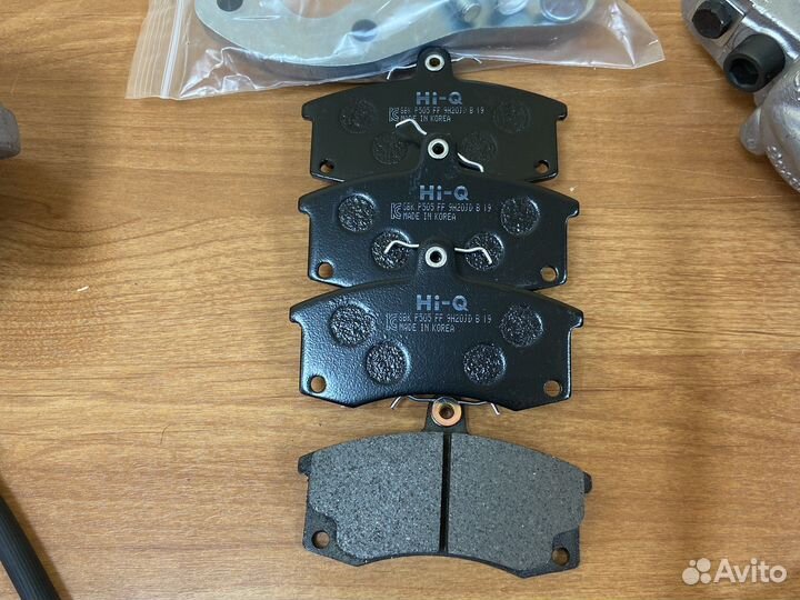 Супорта нива в сборе с колодками