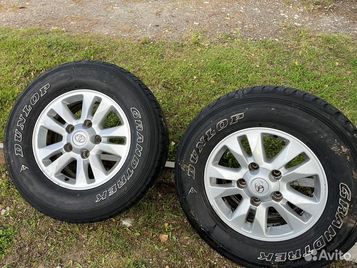 Колеса на toyota land cruiser 200 r17