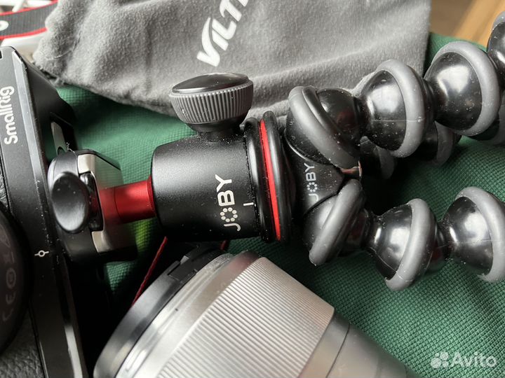 Canon eos m6 mark ii +2 объектива штатив и клетка