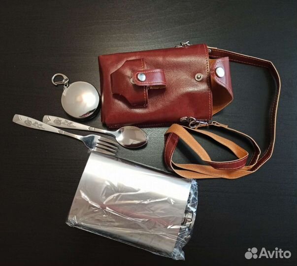 Набор подарочный фляжка, стопка в чехле