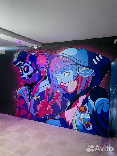 Роспись стен / граффити