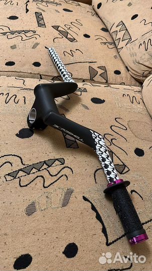 Карбоновый руль bombshell 4' для bmx race