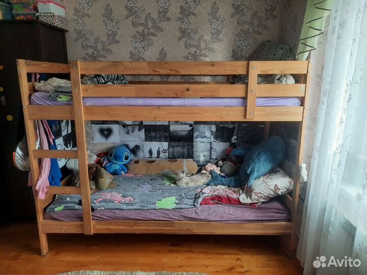 Двухъярусная кровать бу