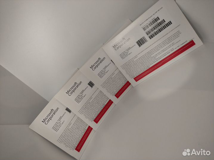 Лот Win11PRO OEM конверт 2шт. для Василия
