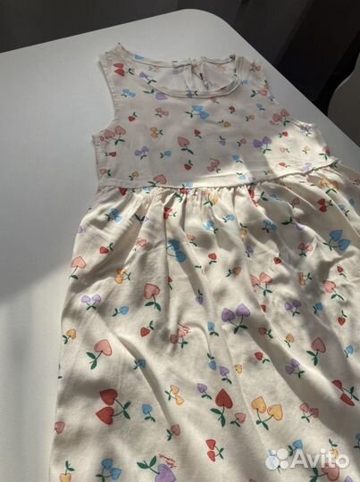 Летнее платье сарафан для девочки 98 104