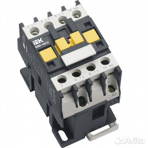 Контактор IEK кми-11210, 12А, 24В/ас3, 1но