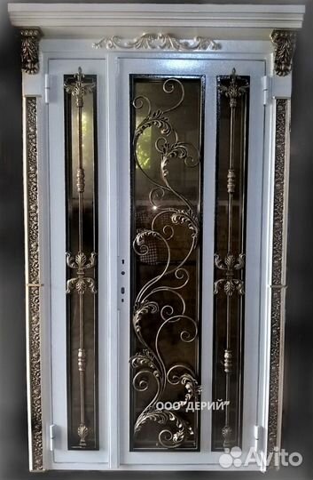 Кованая дверь 