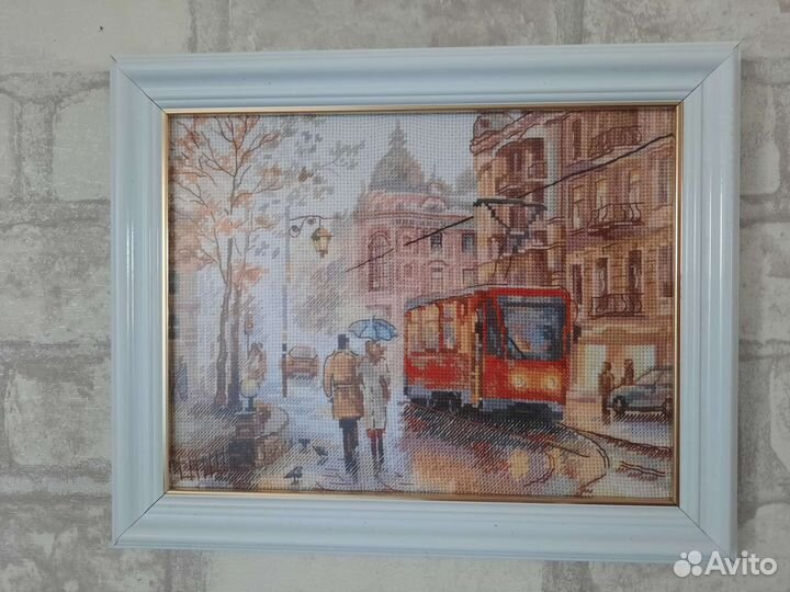 Остатки от набора для вышивки крестом