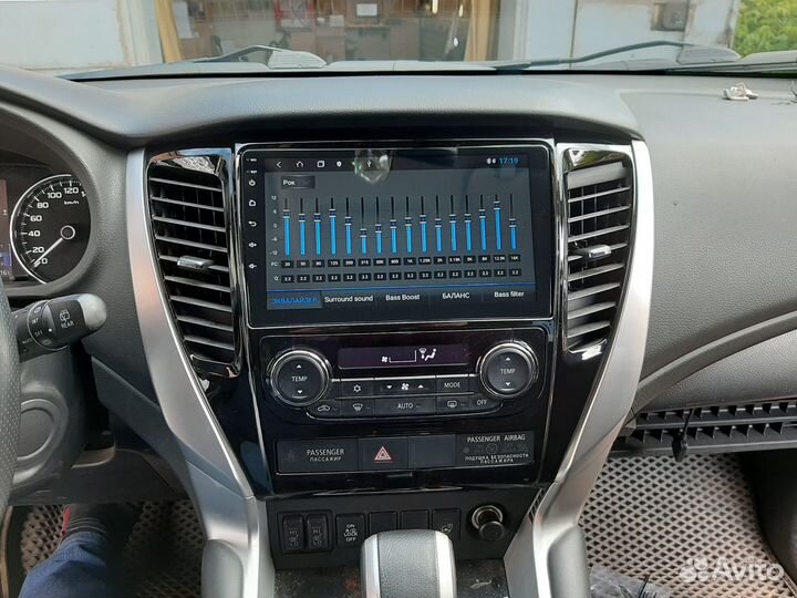 Android магнитола Pajero Sport 2016-20, есть Teyes