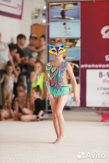 Купальник для художественной гимнастики р.116-122