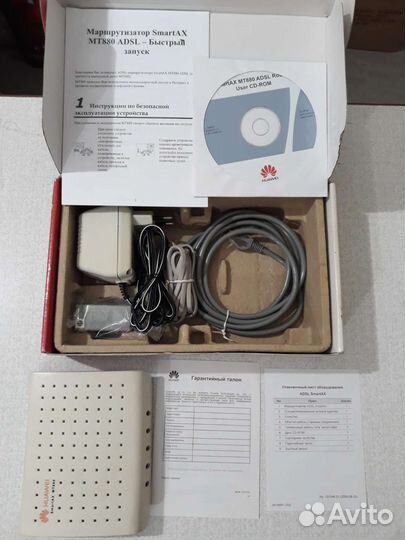 Adsl модем Huawei Smart AX MT880