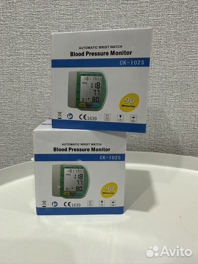 Цифровой автоматический тонометр на запястье