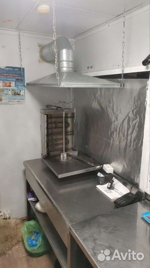 Ларек для шаурмы готовый